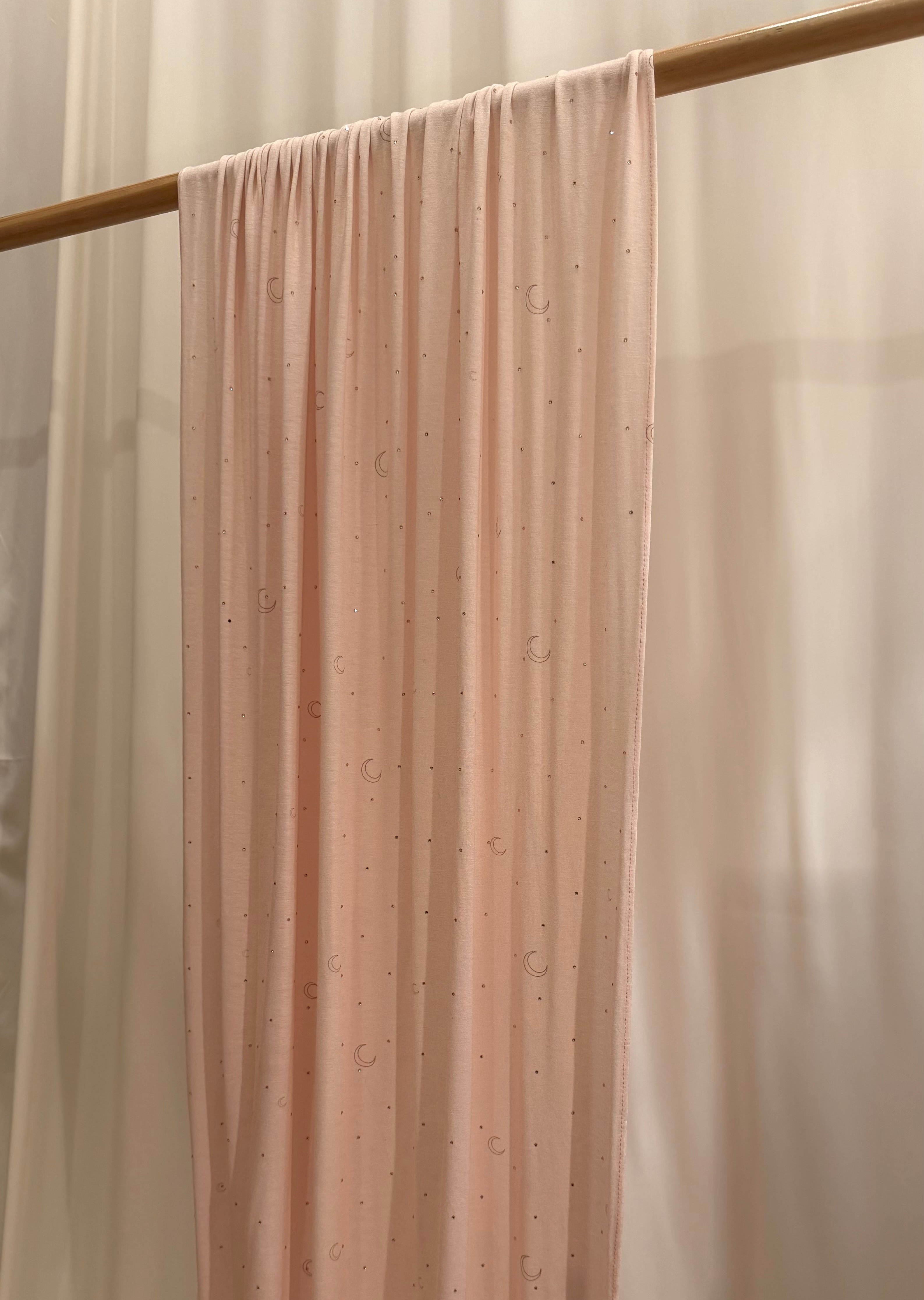 Crescent Veil- Blush