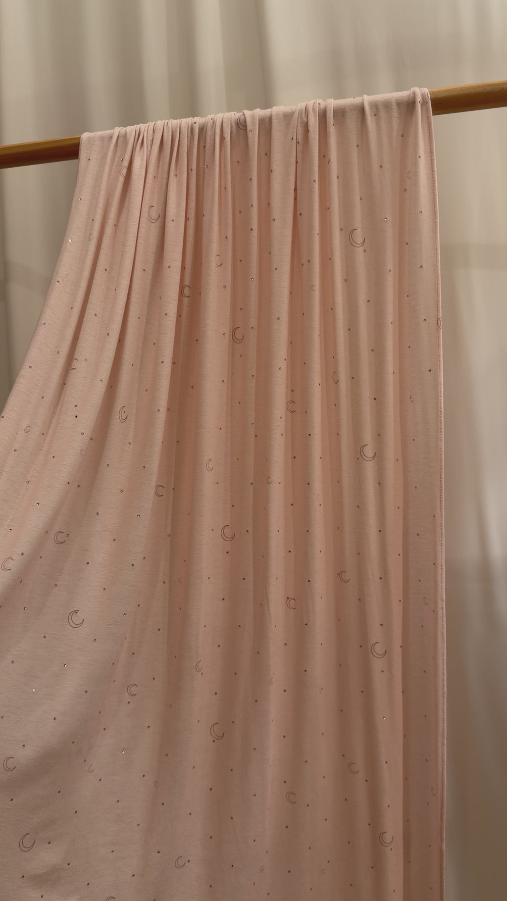 Crescent Veil- Blush