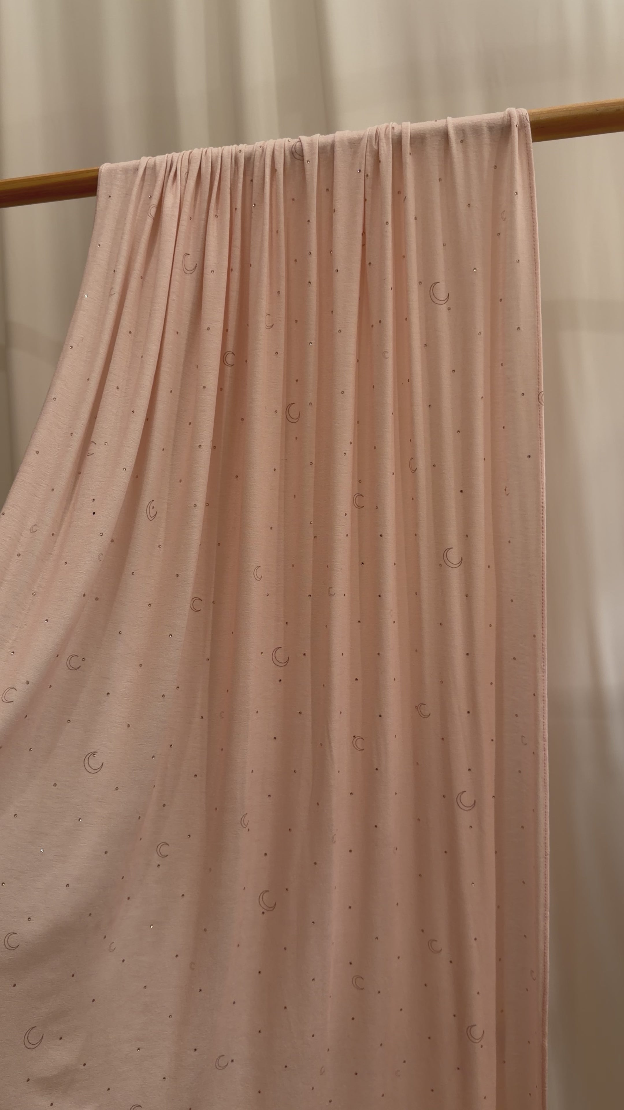 Crescent Veil- Blush